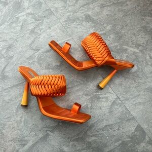 Gia Borghini Rosie 1 Satin Mules